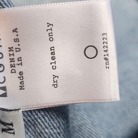 MCGUIRE Denim Sorbonne Mini Dress in Josephine Size Medium - Picture 13 of 16